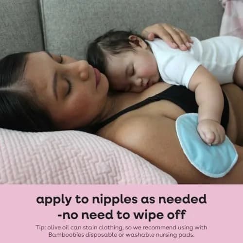 Bamboobies Organic Nipple Cream for Breastfeeding, 1 oz (28g) | USDA Certified Organic Soothing Balm thumbnail 4
