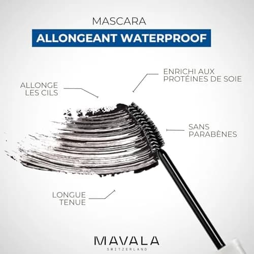 Mavala Waterproof Mascara Black 10ml (0.32 fl oz) | Defines and Smoothes Lashes thumbnail 4