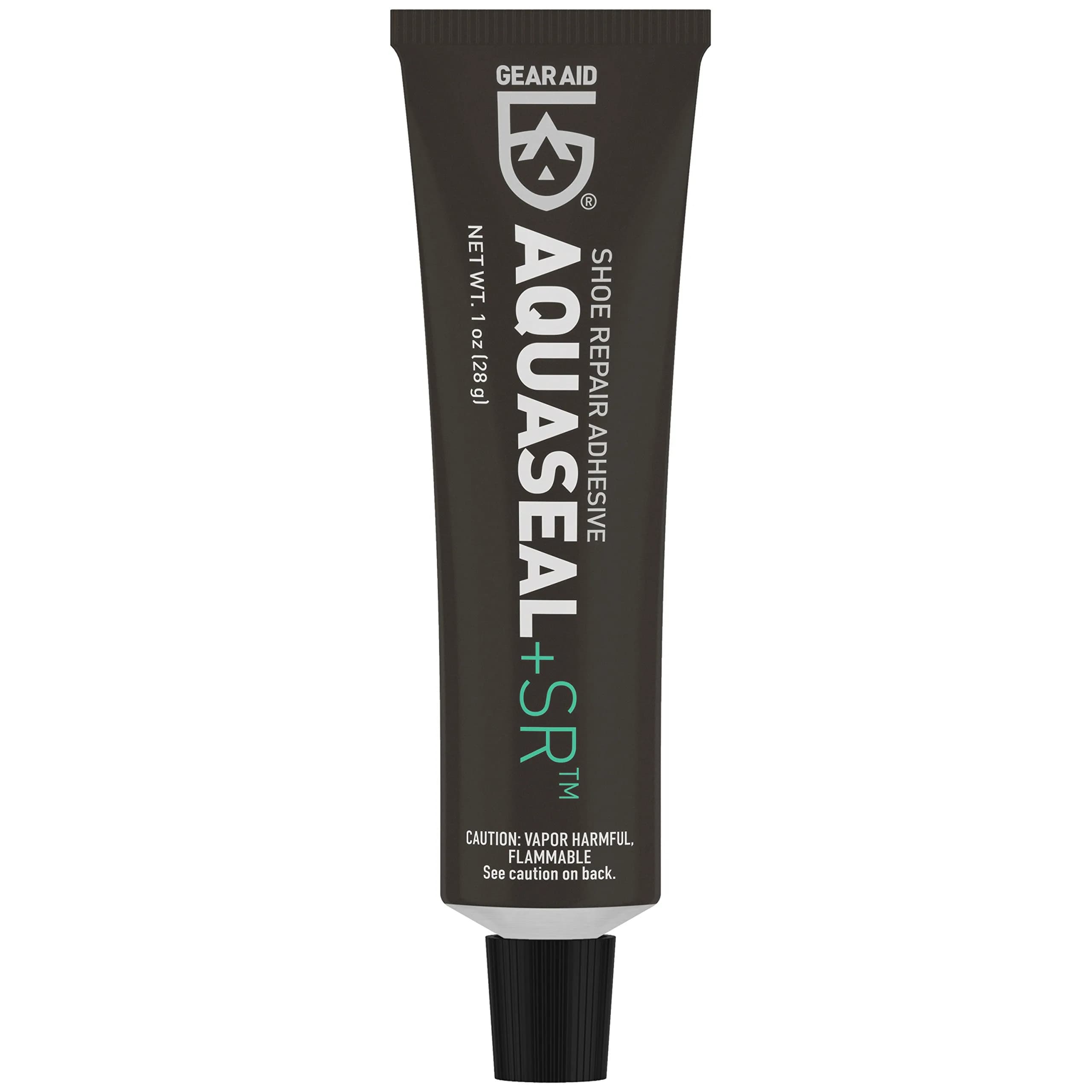 GEAR AID Aquaseal SR Shoe Repair Adhesive 1 oz | Strong Rubber & Waterproof Fix for Shoes