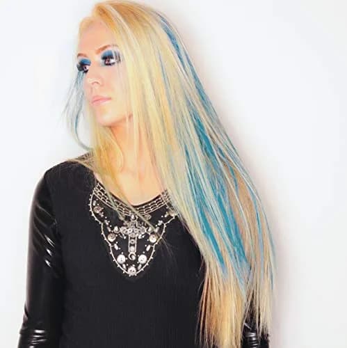 Color Me Blue Hair Mascara Temporary Root Touch Up 7.39ml (0.25 Fl Oz) | Washes Out with Shampoo thumbnail 3