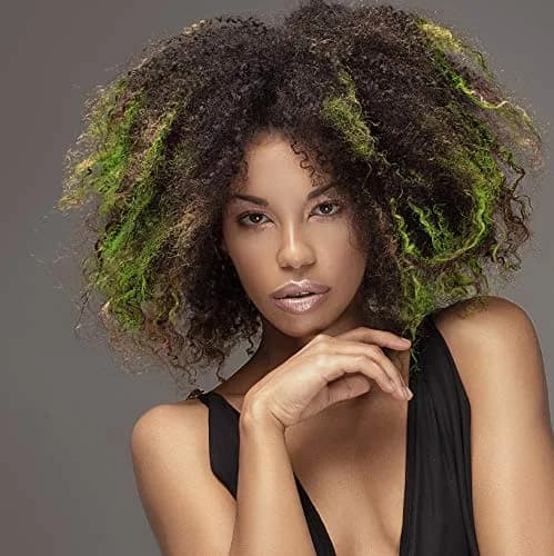 Color Me Root Touch Up Temporary Hair Mascara, Lime Green 0.25 Fl Oz (7.4ml) | Washes Out With Shampoo thumbnail 2