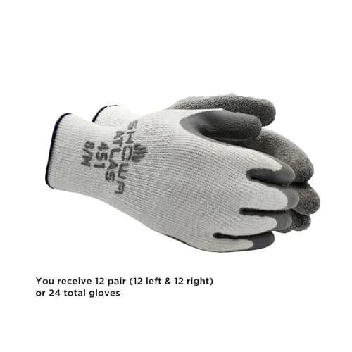 SHOWA Atlas 451 Winter Work Gloves Small | Insulated Heavy-Duty Hand Protection for Cold Weather thumbnail 3