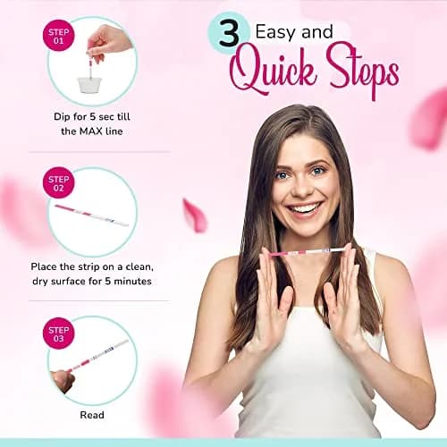 Clinical Guard Pregnancy Tests Strips - HCG Test Strip Kit - 25 Count | Sensitive & Fast Home Pregnancy Test thumbnail 2