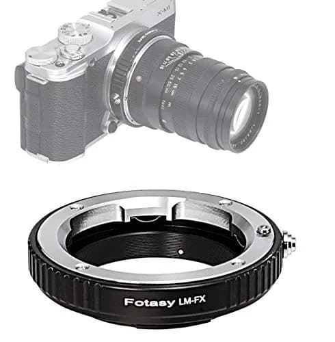 Fotasy Copper Leica M Lens to Fuji X Adapter, Leica M Mount to X-Mount Adapter, Compatible with Fujifilm X-Pro1 X-Pro2 X-E1 X-E2 X-E3 X-A5 X-M1 X-T1 X-T2 X-T3 X-T10 X-T20 X-T30 X-H1 thumbnail 1