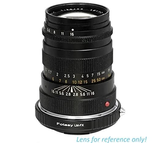 Fotasy Copper Leica M Lens to Fuji X Adapter, Leica M Mount to X-Mount Adapter, Compatible with Fujifilm X-Pro1 X-Pro2 X-E1 X-E2 X-E3 X-A5 X-M1 X-T1 X-T2 X-T3 X-T10 X-T20 X-T30 X-H1 thumbnail 2