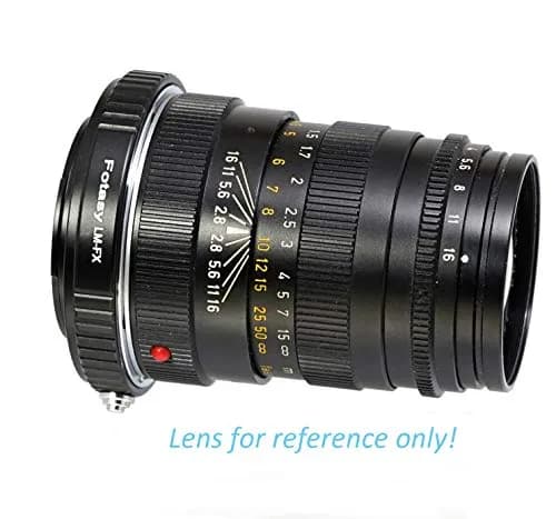 Fotasy Copper Leica M Lens to Fuji X Adapter, Leica M Mount to X-Mount Adapter, Compatible with Fujifilm X-Pro1 X-Pro2 X-E1 X-E2 X-E3 X-A5 X-M1 X-T1 X-T2 X-T3 X-T10 X-T20 X-T30 X-H1 thumbnail 3
