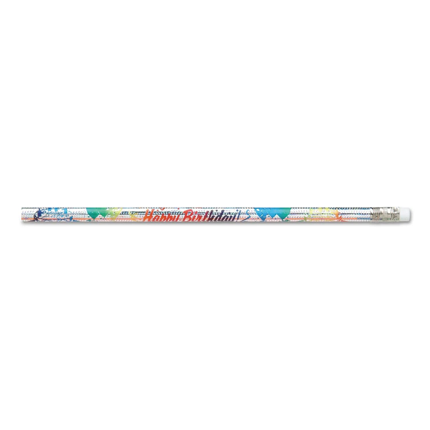 Moon Award Pencils - Pack of 12 | Silver Birthday Celebration for Students & Teachers - main product image