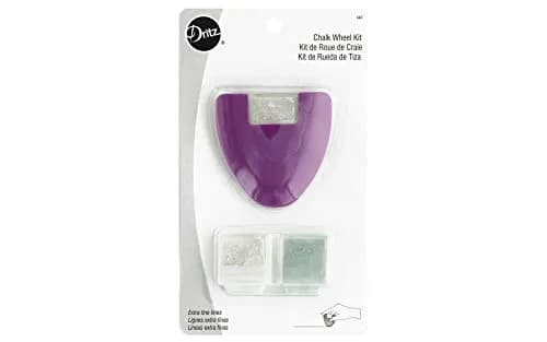 Dritz Purple Chalk Wheel Kit 3 Piece Set | Fine Line Fabric Marking Tool thumbnail 1