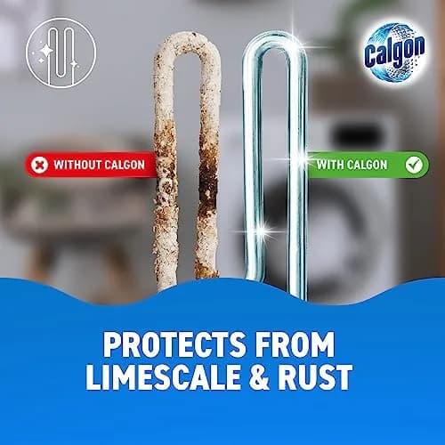 Calgon 4-in-1 Washing Machine Cleaner Tablets 75 Count | Deep Limescale & Odor Removal thumbnail 3