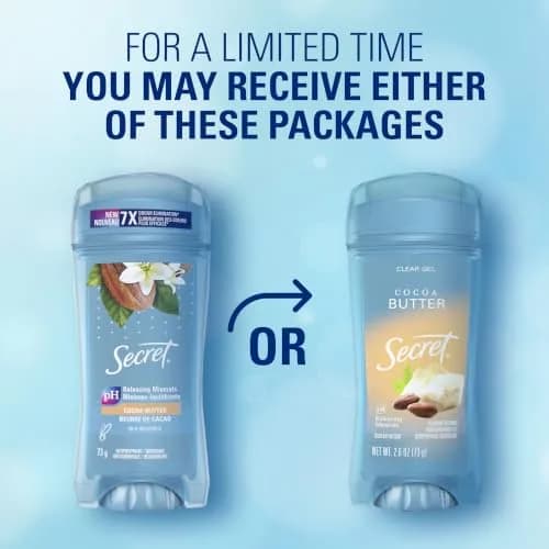 Secret Fresh Clear Gel Antiperspirant Deodorant for Women, 73.7ml (2.6 oz) | 72-Hour Odor Protection with pH Balancing Minerals thumbnail 9