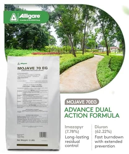 ALLIGARE Mojave 70EG Weed Killer for Grasses, Weeds & Vines | Long-Lasting Residual Bareground Control (70-120c) thumbnail 2