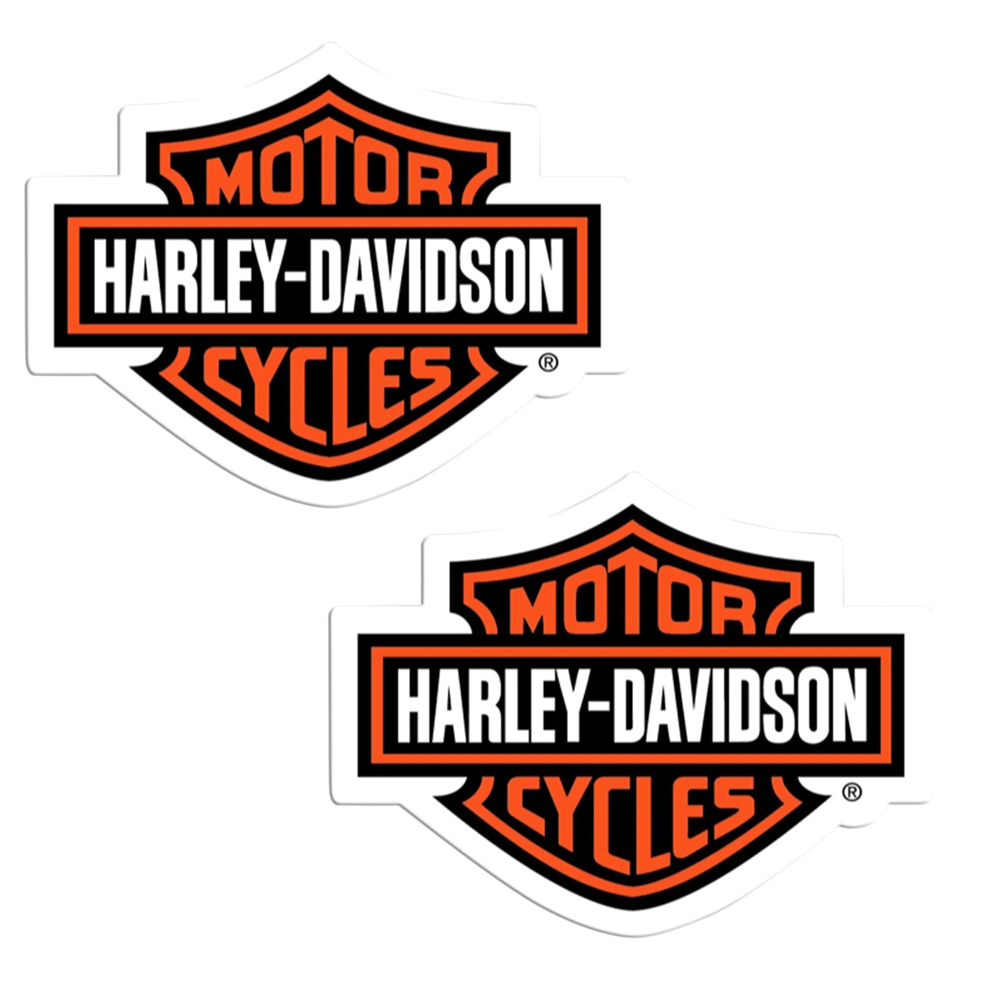 CHROMA Harley Davidson Bar and Shield Decal 3" x 8" | Official Licensed Vinyl Sticker - main product image