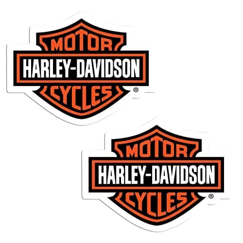 CHROMA Harley Davidson Bar and Shield Decal 3" x 8" | Official Licensed Vinyl Sticker thumbnail 1