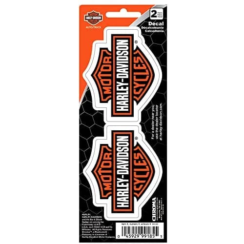 CHROMA Harley Davidson Bar and Shield Decal 3" x 8" | Official Licensed Vinyl Sticker thumbnail 2