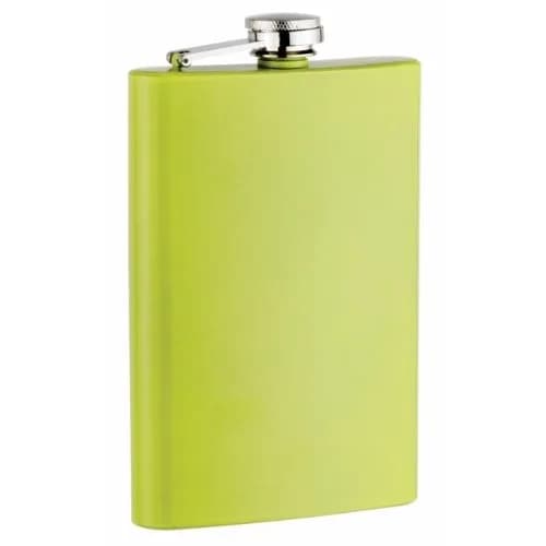 Top Shelf Flasks 8 oz Hip Flask Yellow | Leak Proof Stainless Steel for Men & Groomsmen — Yellow