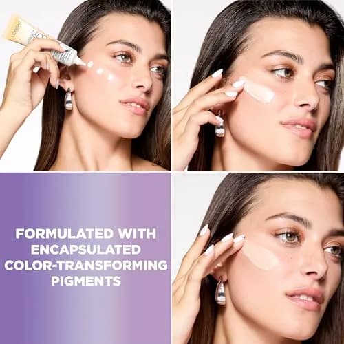 L'Oreal Paris Magic BB Cream - Medium Shade, Hydrating Skin Beautifier with Color Changing Foundation, 1 fl oz thumbnail 4