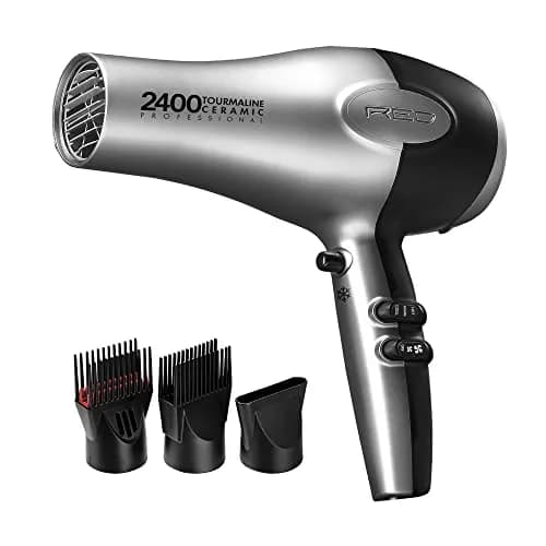 Red by Kiss Hair Dryer 2400W Tourmaline Ceramic | Salon-Quality Fast Drying thumbnail 1