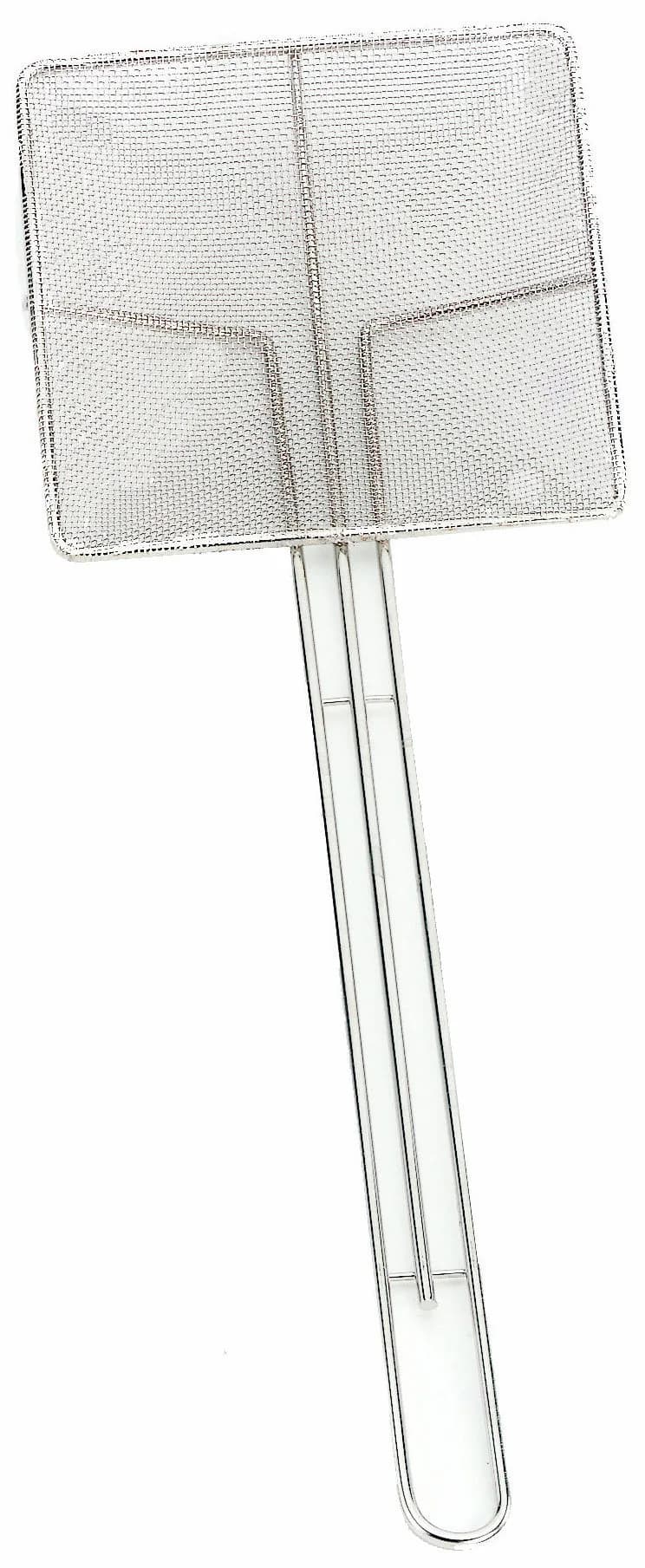 Crestware 7-Inch Square Screen Mesh Skimmer | Heavy Duty Commercial Food Strainer - main product image