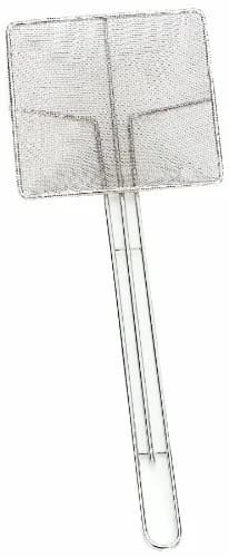 Crestware 7-Inch Square Screen Mesh Skimmer | Heavy Duty Commercial Food Strainer thumbnail 1