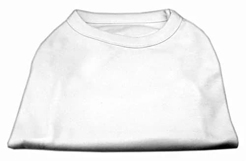 Mirage Pet Products Large Pet T-Shirt White | Comfortable, Durable & Easy to Wear thumbnail 1