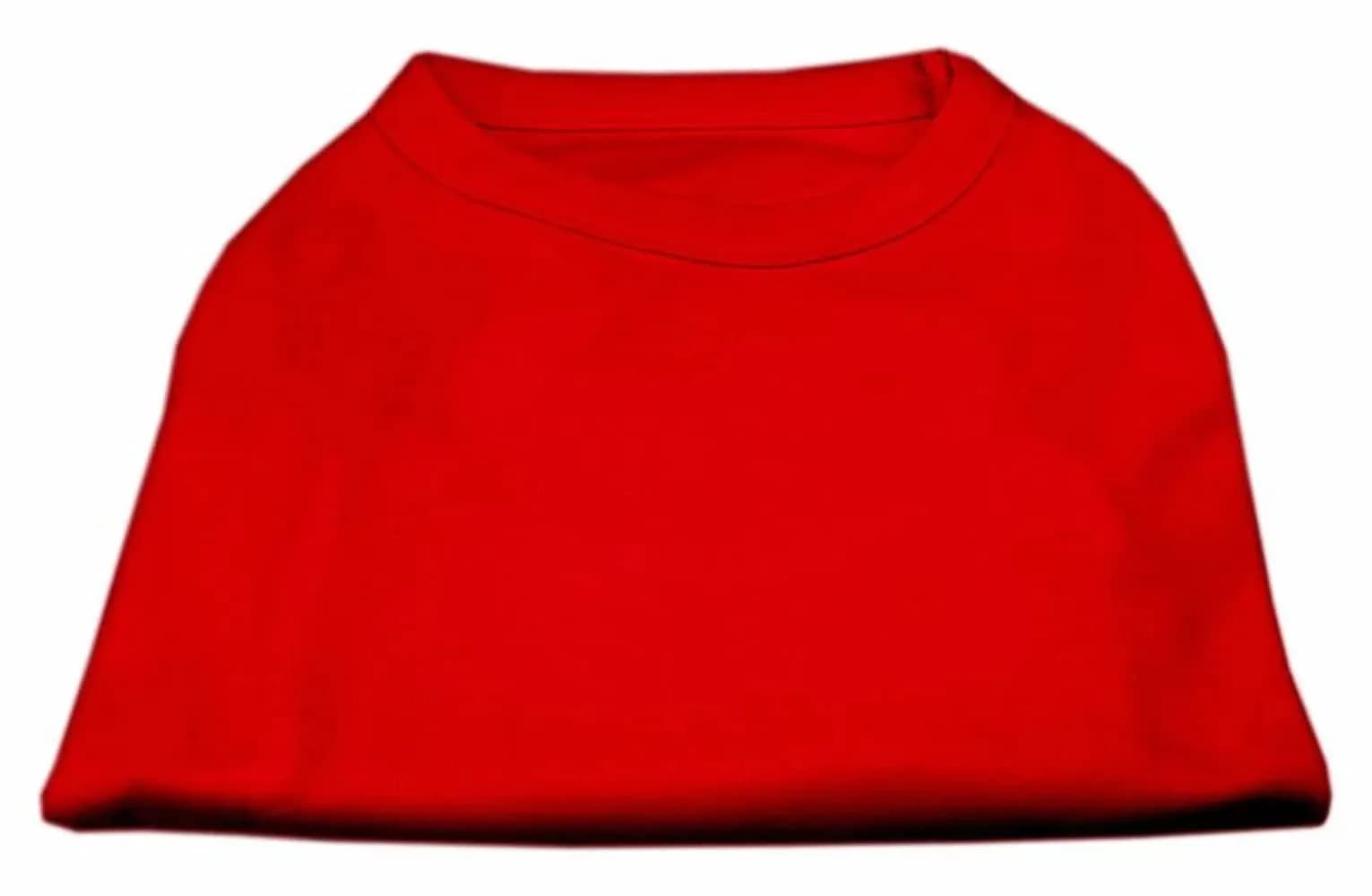 Mirage Pet Products Emerald Green Pet T-Shirt 20.3 cm (8 Inches) | Breathable Poly-Cotton Blend — Red / xl