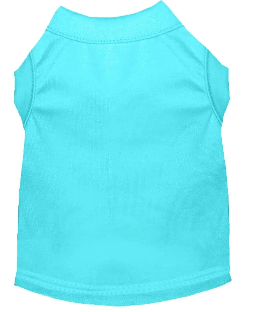 Mirage Pet Products Emerald Green Pet T-Shirt 20.3 cm (8 Inches) | Breathable Poly-Cotton Blend — Aqua / xl