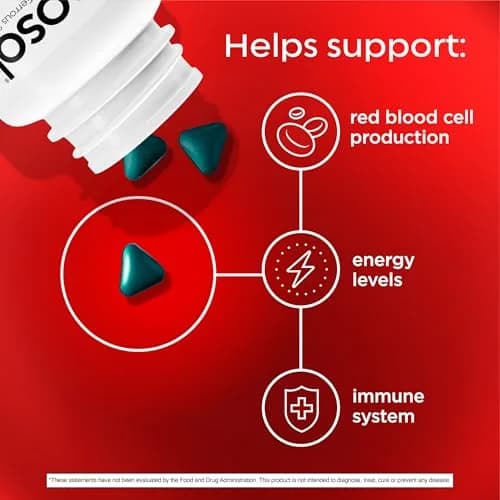 Feosol Original Iron Supplement Tablets 65mg (120 Count) | High Potency Mineral Supplement for Energy & Immune Support thumbnail 2