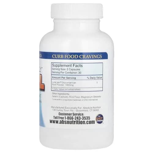 Absolute Nutrition Curb Food Cravings 60 Caps | Supports Appetite Control & Weight Loss thumbnail 2