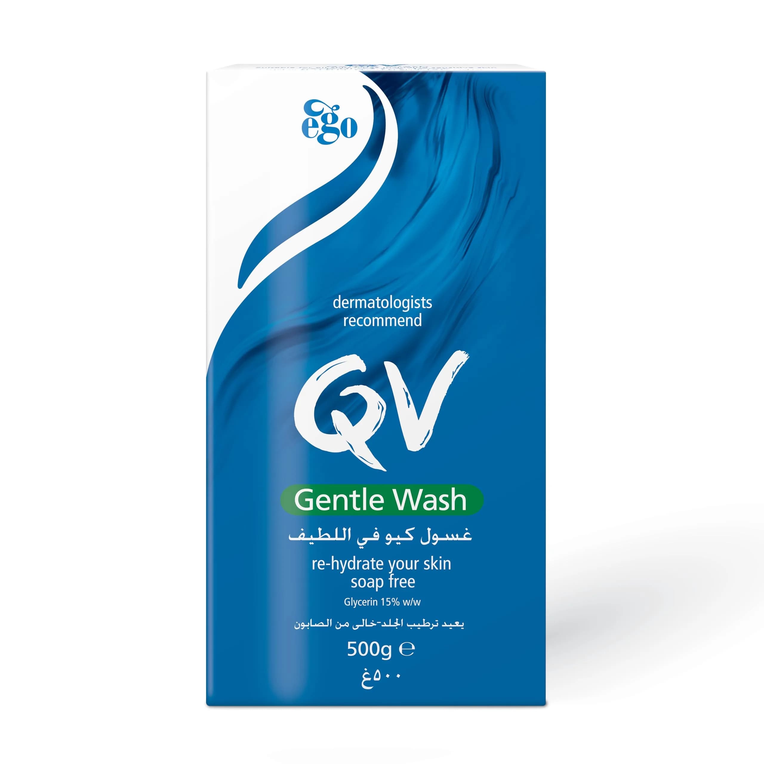 QV Gentle Wash 250ml (8.45 Fl Oz) | Hydrating Soap-Free Cleanser for Sensitive Skin — As shown Picture
