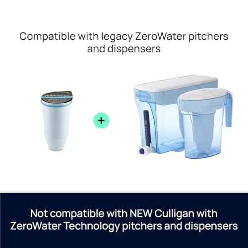 ZeroWater Replacement Water Filter 12-Pack | IAPMO Certified for Lead, PFOA/PFOS, Mercury Reduction thumbnail 4