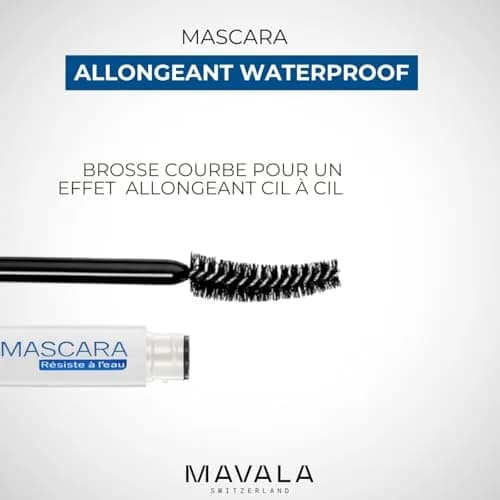 Mavala Waterproof Mascara Glacier Blue 10ml (0.32 Fl Oz) | Defines & Smoothes Lashes thumbnail 4
