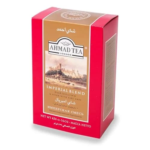Ahmad Tea Loose Tea Packet, Imperial Blend, 454g | Zesty citrus twist, award-winning flavor, imported from Malawi & Kenya thumbnail 1