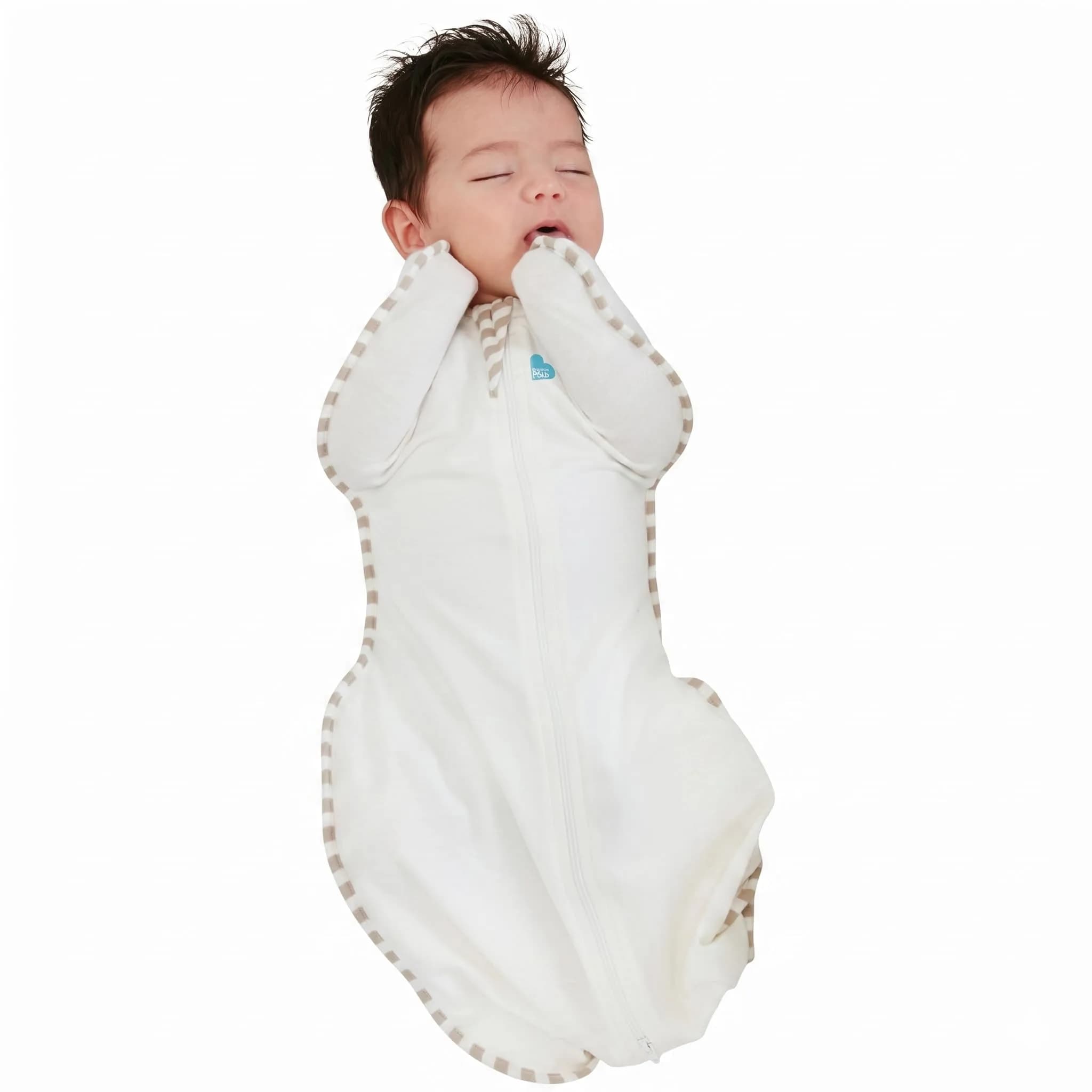 Love to Dream Swaddle Up Organic Baby Sleep Sack | 1.0 TOG, 68cm (27 in), Cream