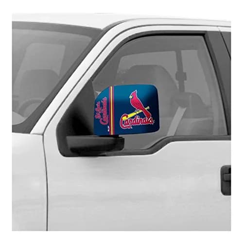 FANMATS MLB St. Louis Cardinals Mirror Cover, Large | Officially Licensed Tailgate Accessory thumbnail 1