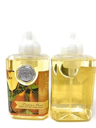 Michel Design Works Tuscan Pear Foaming Hand Soap 527ml (17.8 Fl Oz) | Gentle Cleansing & Moisturizing thumbnail 1