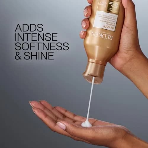 Redken All Soft Argan Oil Conditioner | For Dry / Brittle Hair | Moisturizes & Provides Intense Softness | 30ml (1 Fl Oz) | Salon Professional thumbnail 4