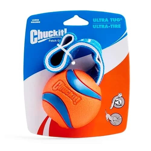 Chuckit! Ultra Tug Dog Toy, Large 3-inch Diameter, 0.1 kg (0.22 lb) | Fetch & Tug Play for Large Breeds thumbnail 5