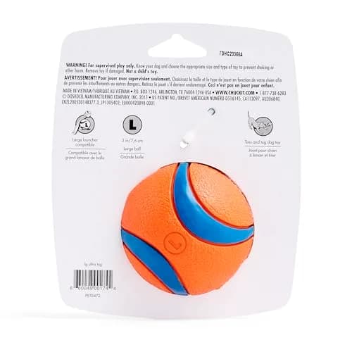 Chuckit! Ultra Tug Dog Toy, Large 3-inch Diameter, 0.1 kg (0.22 lb) | Fetch & Tug Play for Large Breeds thumbnail 6