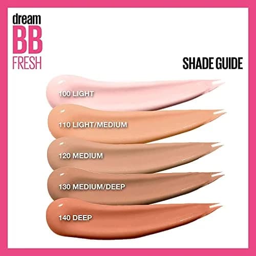 Maybelline Dream Fresh BB Cream SPF 30 Medium | 29.57 ml (1 Fl Oz) Hydrates, Brightens, Blurs Imperfections thumbnail 5