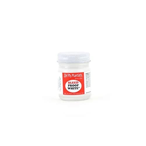 Dr. Ph. Martin's Bleed Proof White 1.0 oz Watercolor Paint | Opaque, Bleedproof, USA Made thumbnail 1
