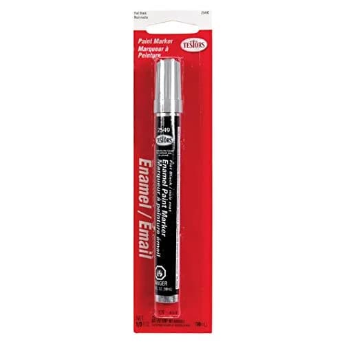 Testors Enamel Paint Marker Black Fine Tip | ASTM D-4236 Certified thumbnail 1