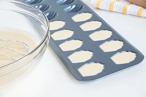 Fox Run Mini Madeleine Pan, 20-Cup, Non-Stick | Even Heat Transfer & Easy Release thumbnail 2