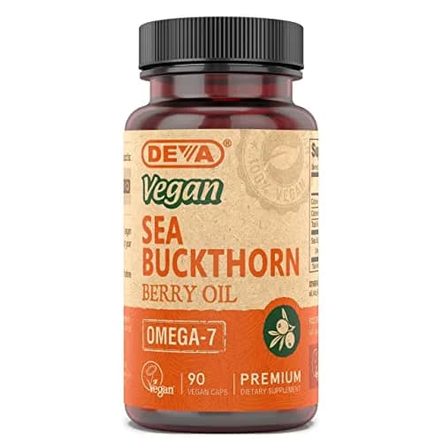 DEVA Vegan Sea Buckthorn Berry Oil 500mg thumbnail 1