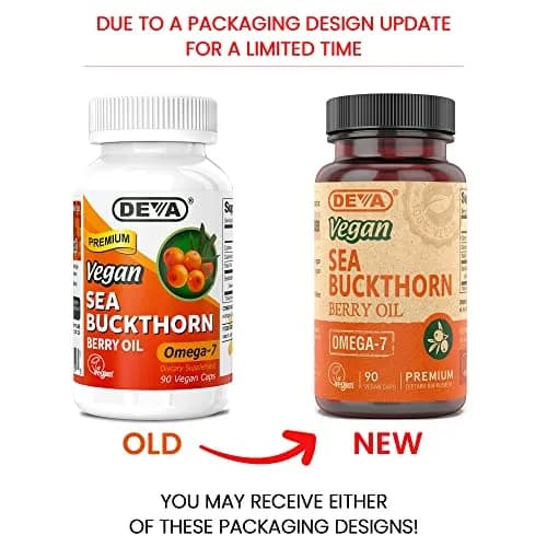 DEVA Vegan Sea Buckthorn Berry Oil 500mg thumbnail 2