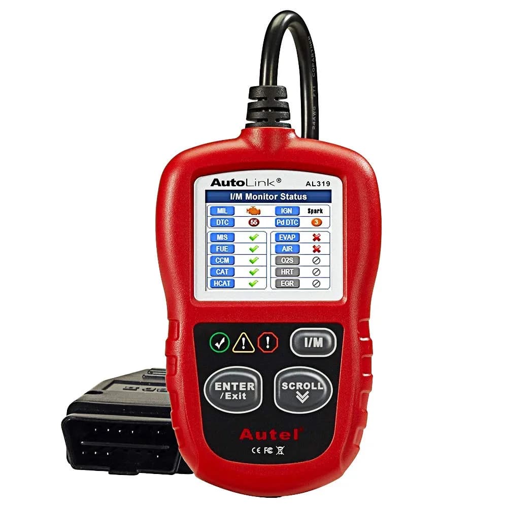 Autel Autolink AL319 Car OBD2 Scanner Code Reader Engine Fault Code Scanner CAN Diagnostic Tool for All Vehicles Since 1996 - main product image