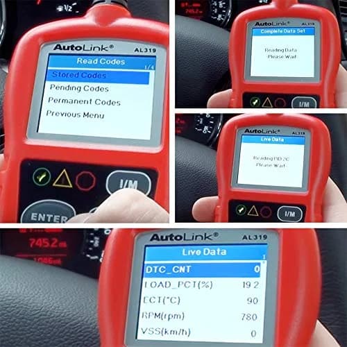Autel Autolink AL319 Car OBD2 Scanner Code Reader Engine Fault Code Scanner CAN Diagnostic Tool for All Vehicles Since 1996 thumbnail 7