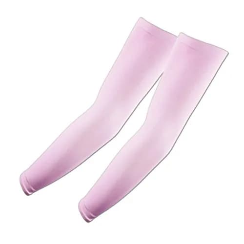 The Elixir Deco Pink Arm Cooling Sleeve-1 Pair | UV Protection 99.8% Block thumbnail 1