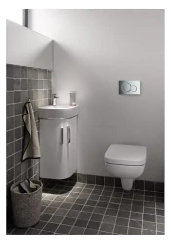 Geberit Samba Dual Flush Actuator Plate Chrome | For Concealed Tanks UP300/UP320/UP720 thumbnail 5