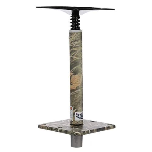 Attwood Lock'N-Pin 11" Pedestal Kit 3/4" Pin Camouflage 7"x7" Base | ABYC Code B Compliant Marine Seating thumbnail 2
