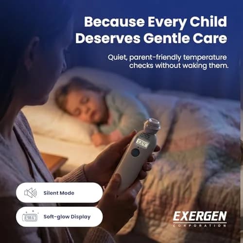 Exergen Temporal Artery Thermometer | Fast Accurate Forehead Reading for Kids & Adults thumbnail 7